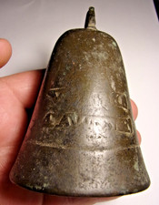 Cloche à bétail en bronze