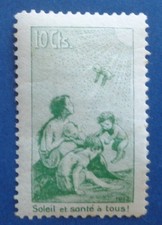 Suisse neuf, timbre/vignette