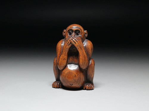 Ancien singe japonais - , netsuke