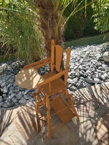 Chaise haute poupée - de,