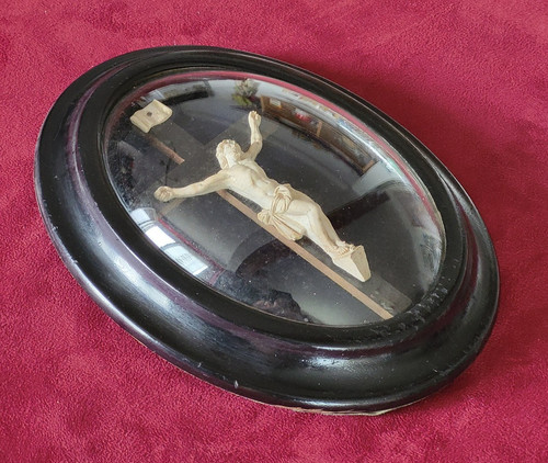 Reliquaire ancien christ - reliquaire,