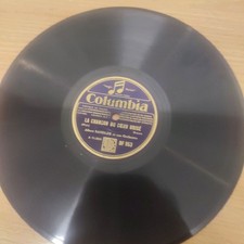 disque 78 tours LA CHANSON DU