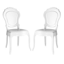 Lot de 2 chaises en