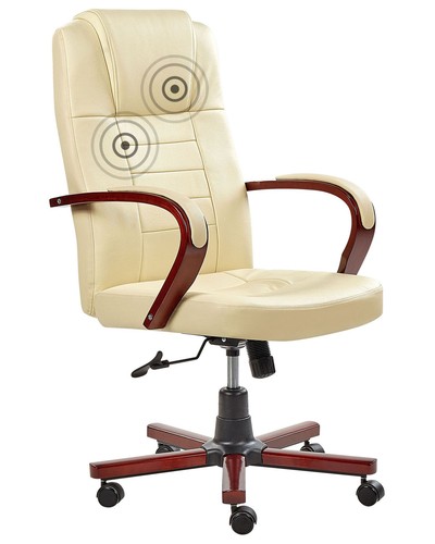 Beliani fauteuil massant - fauteuil,