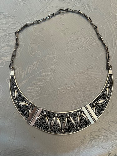 Collier plastron berbere - collier,