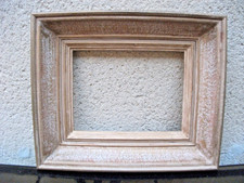 large cadre ancien en bois