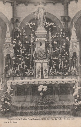 Cpa chapelle divine - cpa, la