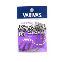 Varivas Worm Hook Ring Offset Monster Size 5/0 (3022)