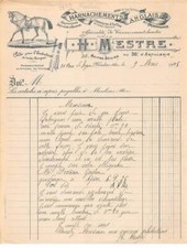 Invoice AM24437 Mills 1925 H