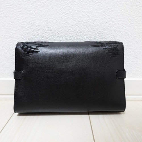Delvaux tempete clutch chain - tempete,
