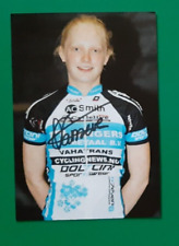 CYCLING Cycling Card CELINE VAN SEVEREN Team SENGERS LADIES Signed