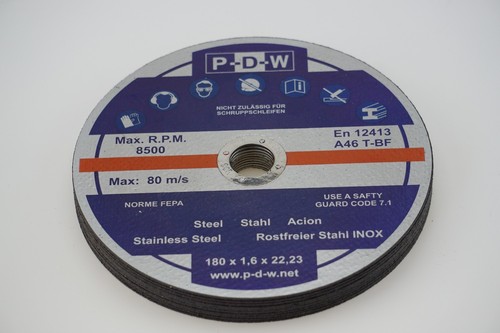 Disques tronçonnage ø - de,