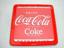 * COCA COLA® DISTRIBUTEUR DE SERVIETTES EN PAPIER CARRE METAL
