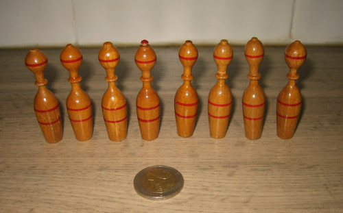 Ancien mini jeu quilles en - ancien,