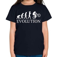 Descente MTB Évolution Enfants T-Shirt Cadeau Vtt