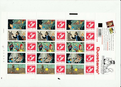Herge tintin timbres - herge,
