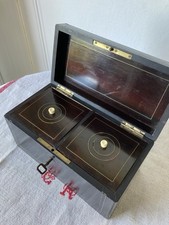 Boîte à thé caddy, bois