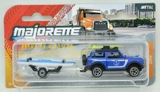 MAJORETTE FORD BRONCO + SURF + REMORQUE ET KAYAK ⭐ CITY ⭐ 2025