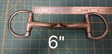 used Herm Sprenger Novocontact SENSOGAN Eggbutt Dee Horse Bit -  6" 