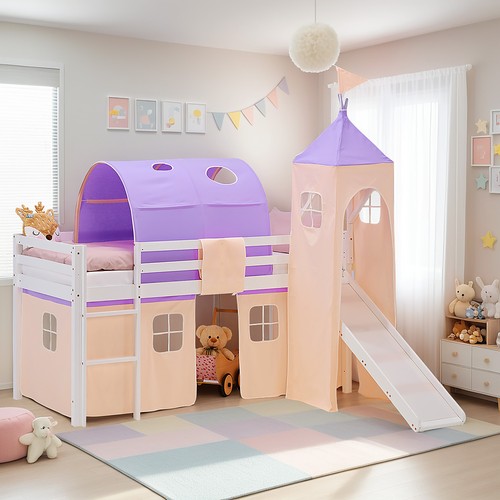 Lit mezzanine enfant - lit, 90x200