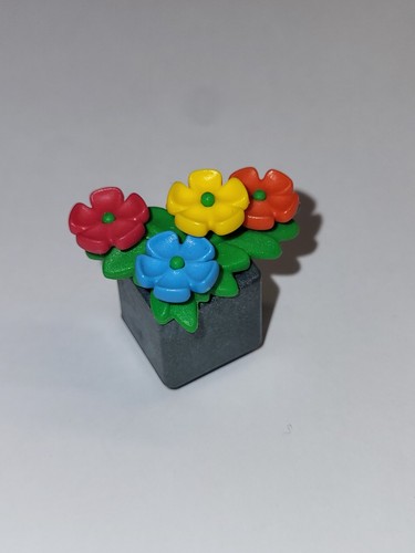 Playmobil bac à fleurs - -,