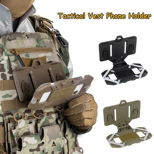 Tactical vest phone holder - vest,