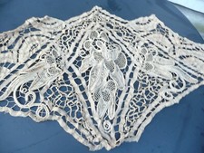  parement incrustation ancien en dentelle pour rideaux