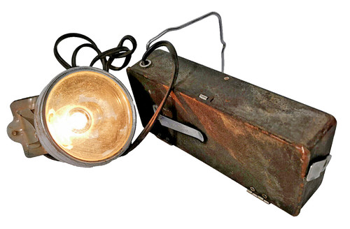 Ancienne lampe mineur - de,