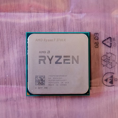 Processeur amd ryzen 2700x - 7,