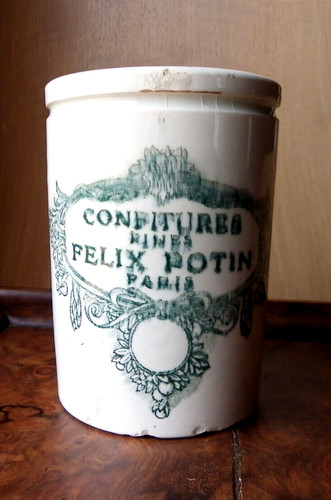 Ancien pot confitures fines - de,