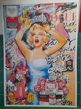 MARYLINE MONROE ART -  AFFICHE
