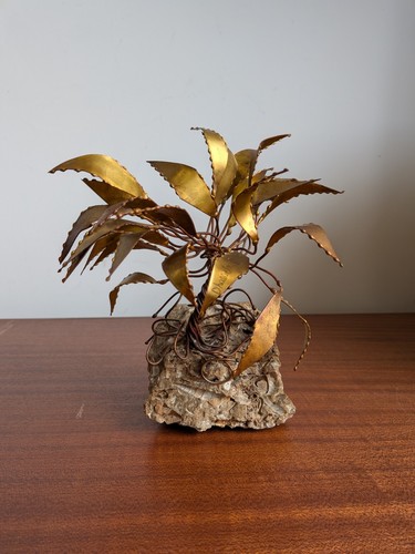 Sculpture palmier vintage
