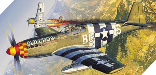 Academy 51b mustang - 1:72, kit