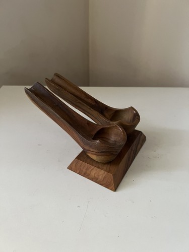 Ancien porte pipes bois - porte,