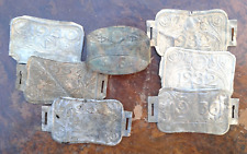 Lot de 7 plaques de vélo