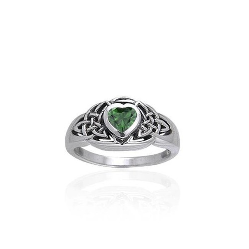 Noeud celtique coeur bague - celtique,
