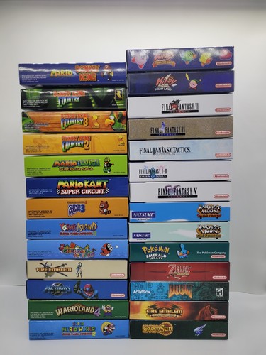 Gba gameboy advance box - gameboy,