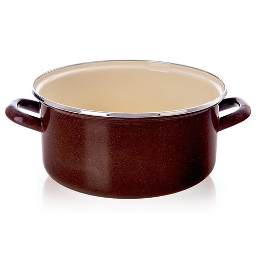 Marmite émaillée brown 24cm - Émaillée,