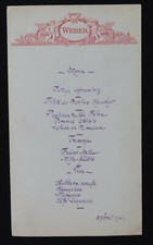 Menu restaurant WEBER 27 avril