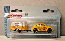 Majorette - Volkswagen Beetle Avec ERIBA Puck Caravane - 212055007 - NEUF - OVP