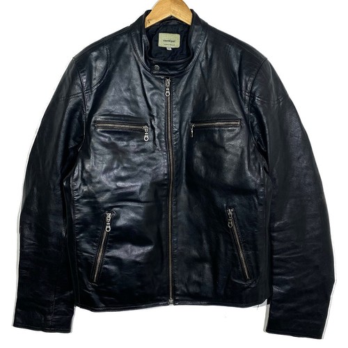 Blouson cuir biker - en,