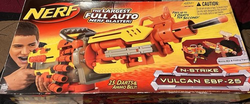 New unused nerf vulcan ebf - new,