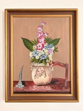 Ancien Peinture Huile Toile