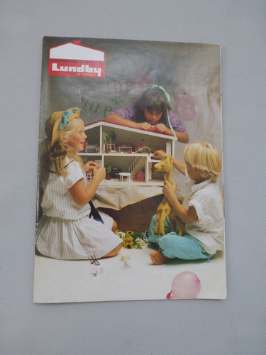 Vintage lundby doll house - lundby,
