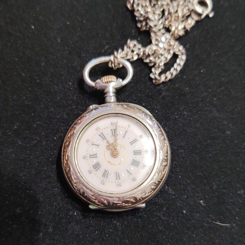 Montre poche cadran blanc - de,