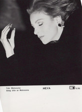 Milva Photo Original Noir Et Blanc Métronome Promotion Presse Août 1986