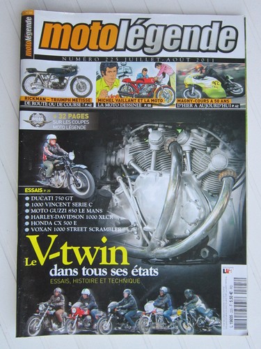 Moto legende 225 ducati - n°,