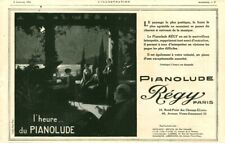 Antique Pianolude Régy Paris 1925 Magazine Issue Advertising