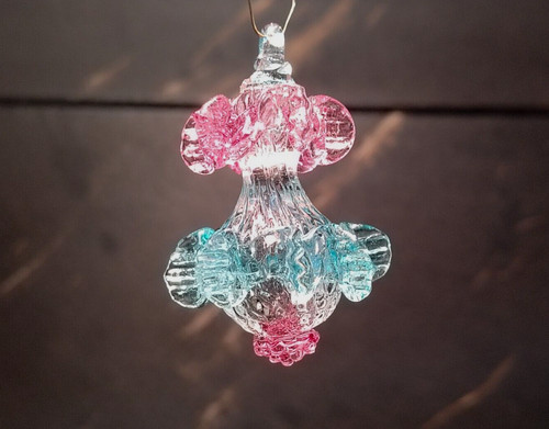 Pampille verre murano h - pampille, en