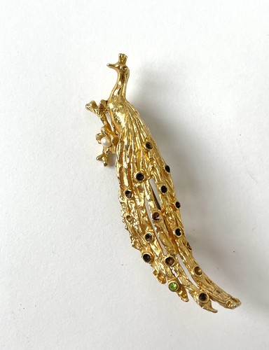 Peacock brooch vintage - ,
